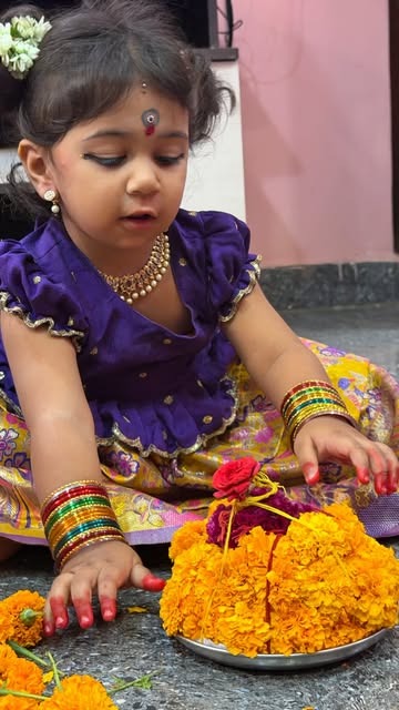 Little Krishna festive shoot